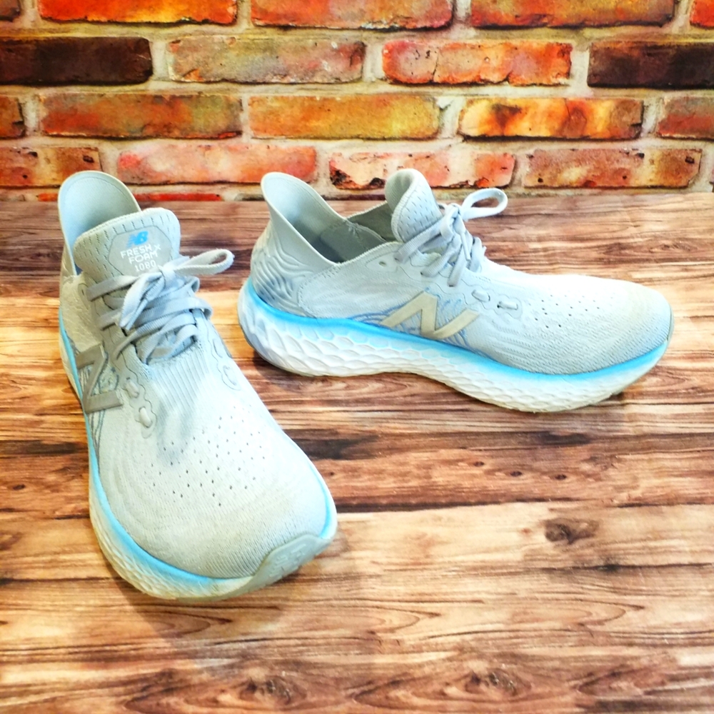 New Balance 1080 Women's Gray Running Shoes Size 11 B
